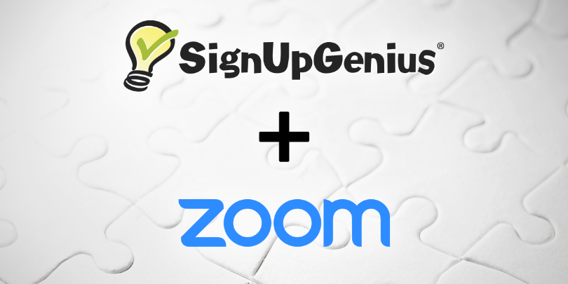 SignUpGenius is Now Integrated with Zoom